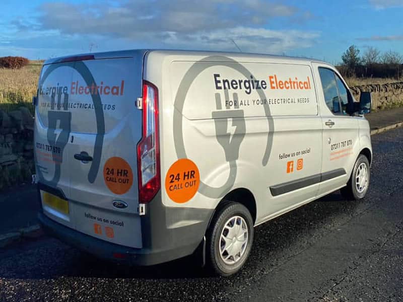 Energize Electrical Van, Edinburgh Electrician